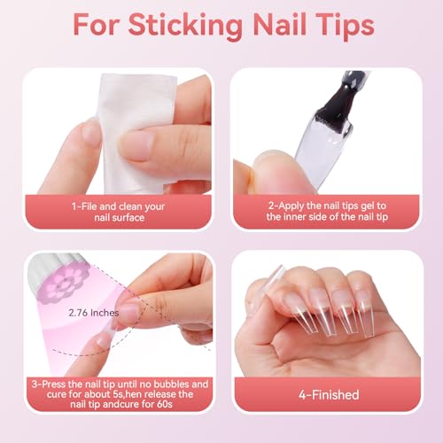 Gooseneck UV LED Nail Lamp Flash Cure Lamp Rechargeable 58mW