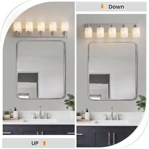 5 Light Bathroom Light Fixture