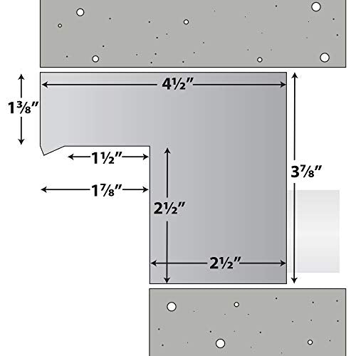 12" Stainless Steel Spillway for Pondless Waterfalls and Water Features