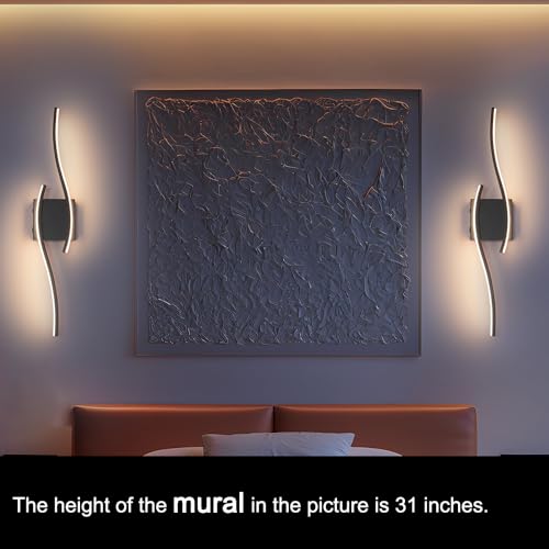 Modern Battery Operated Wall Sconce Set of 2 (2 Count)