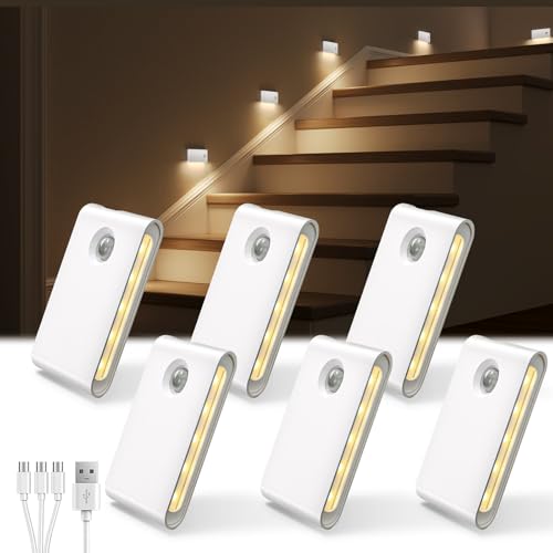 6 Pack Motion Sensor Night Lights (6 Count)