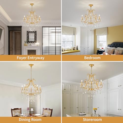 Crystal Chandelier (5 Count)