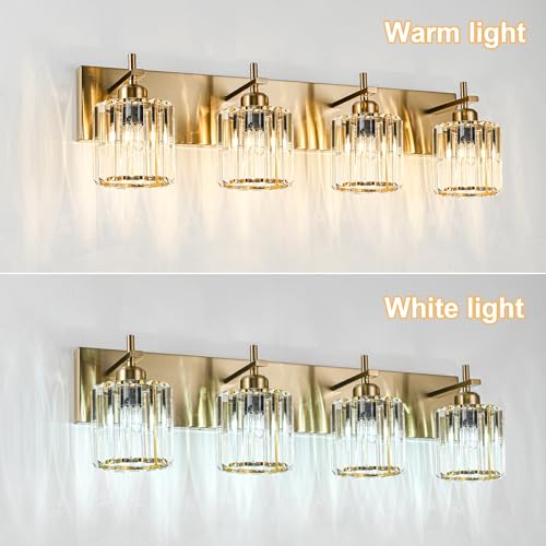 Modern Crystal Bathroom Vanity Lights