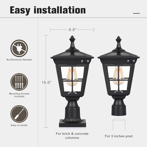 Solar Lamp Post Light