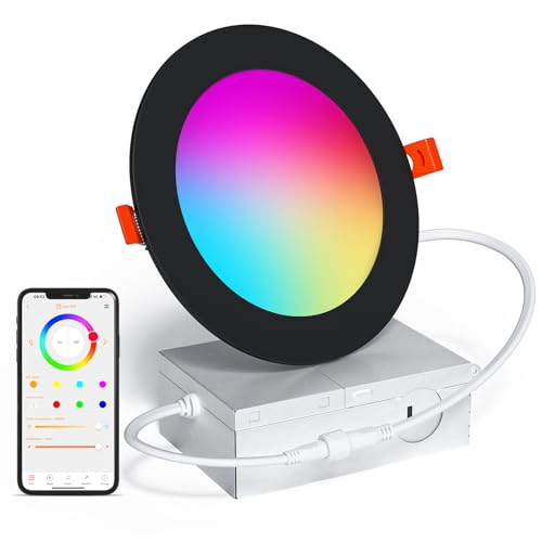 Smart Recessed Lighting Color Changing LED Downlight 4IN