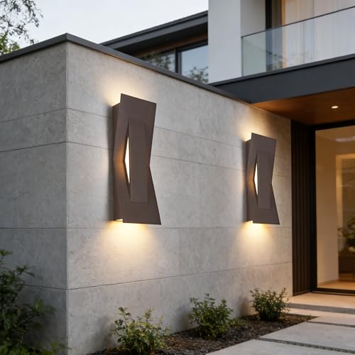 Outdoor Wall Lights Set of Two (2 Count)