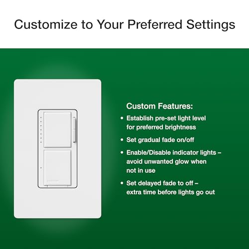 Maestro LED+ Dual Dimmer and Switch