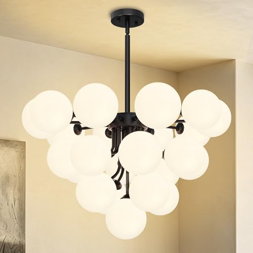 Modern Chandelier for Dining Room 23 Light Sputnik Entryway Pendant Light