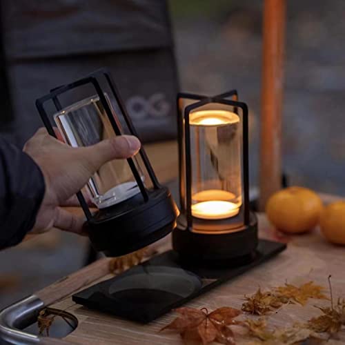 Rechargeable Cordless Small Metal Table Lamp