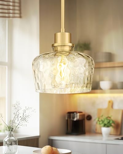 Gold Pendant Lights Kitchen Island