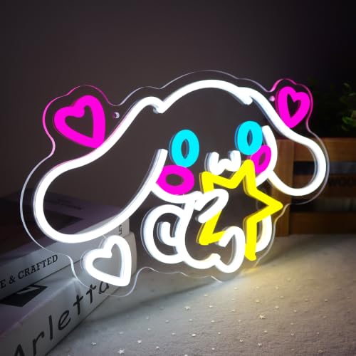 Anime Theme Cartoon LED Neon Sign for Wall Decor (Cinnamoro)