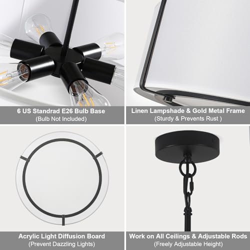 23Inches Drum Chandeliers