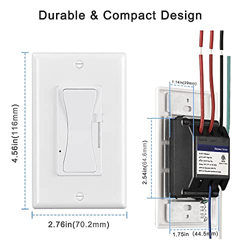 0 10V LED Dimmer Switch (4 Count)