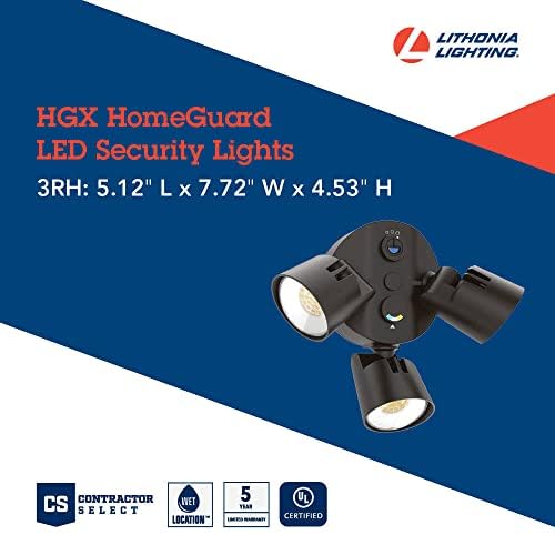 HomeGuard 3 Light LED Outdoor Flood Lights