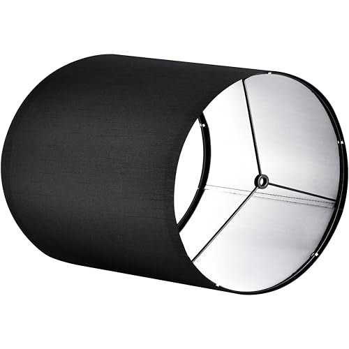 Small Drum Lamp Shades Black