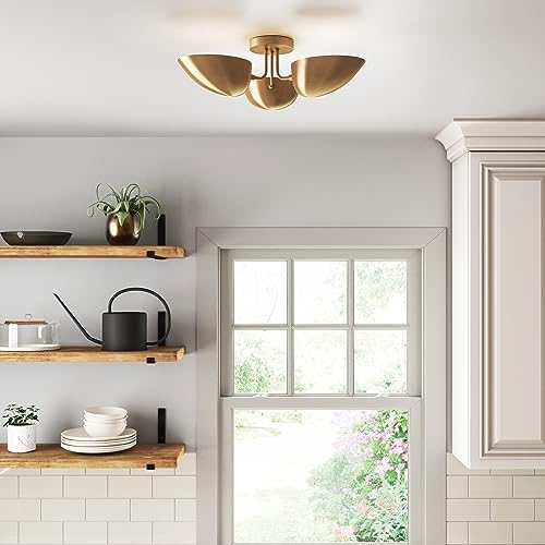 Argo Semi Mount Flush Ceiling Light