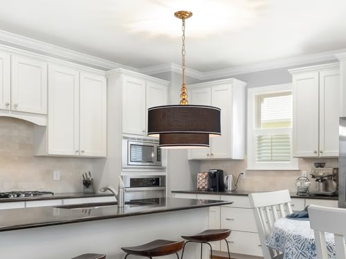 Lighting Double Drum Chandeliers