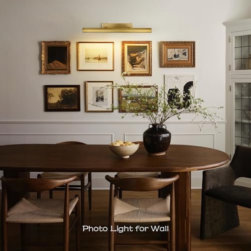 24" Brass Picture Light Hardwired