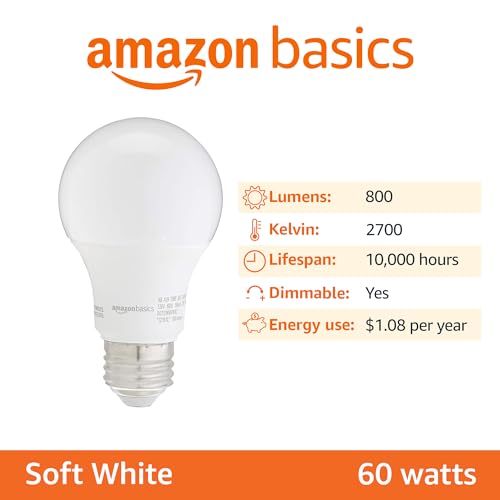 A19 LED Light Bulbs (6 Count)