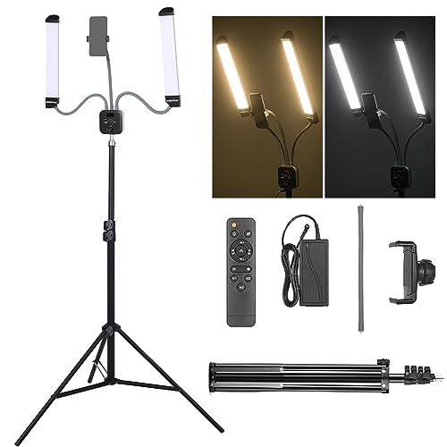 AL 20 Dual Arms Esthetician Light with Tripod & Phone Holder