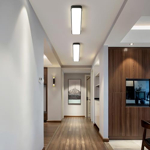 Modern LED Ceiling Light with Remote 39in Flush Mount Light Fixture