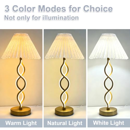 Gold Modern LED Table Lamp (Gold)