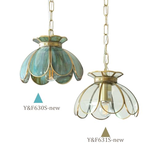 Brass Glass Ceiling Pendant Light