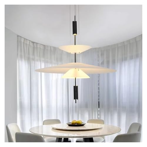 Nordic Acrylic LED Pendant Lights Umbrella Shape Chandelier Spain Art Designer Hanging Light Fixtures for Living Room Restaurant