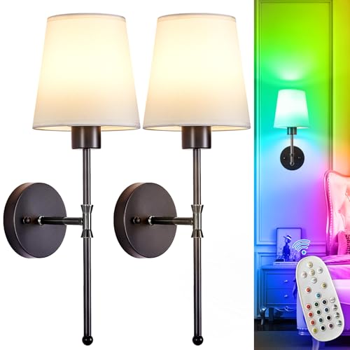 Battery Operated Wall Sconce