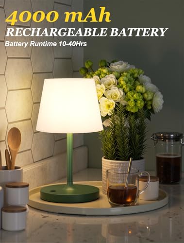 Green Cordless Shower Lamp Waterproof