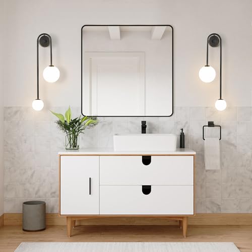 Modern Glass Globe Wall Light 2