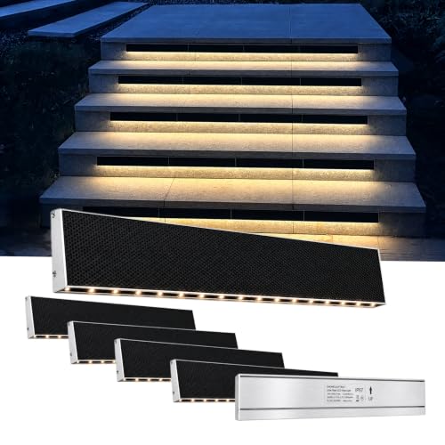 Solar LED Strip Lights Outdoor (6 Count)