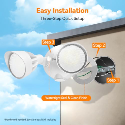 45W 5500LM Outdoor Flood Lights