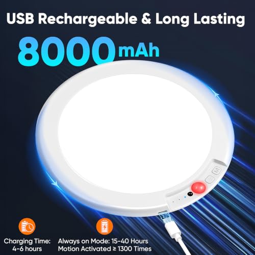 Rechargeable Motion Sensor Ceiling Light