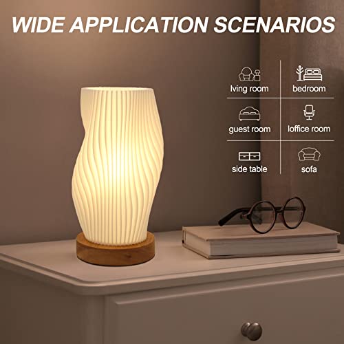 Dimmable Small Table Lamp with Rotary Switch