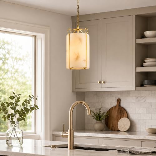 Brushed Gold Alabaster