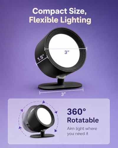 Rechargeable RGB Wall Sconces with Remote
