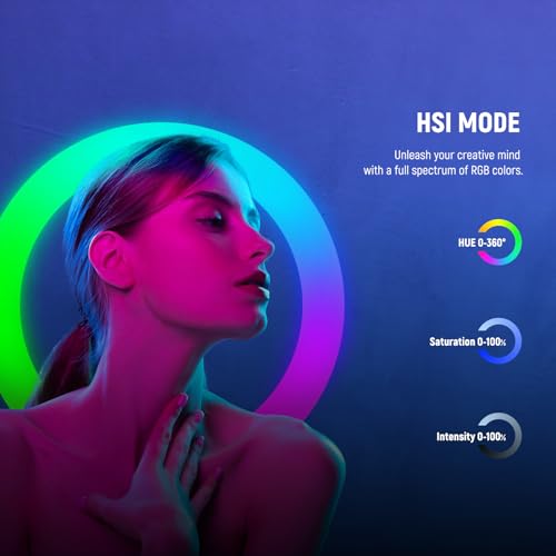 19" RGB LED Ring Light with Stand