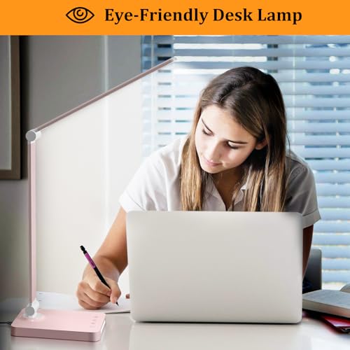 LED Desk Lamp with USB Ports