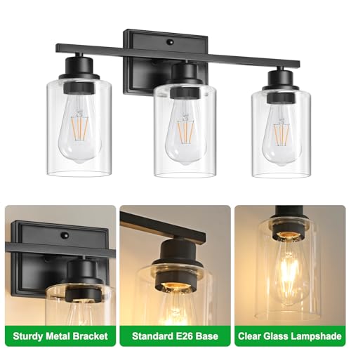 3 Light Bathroom Light Fixtures