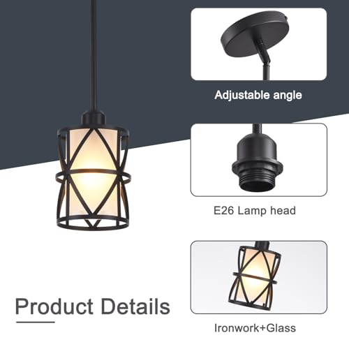 3 Pack Pendant Light Kitchen Island Pendant Light (3 Count)