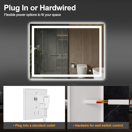 LED Bathroom Mirror with Lights