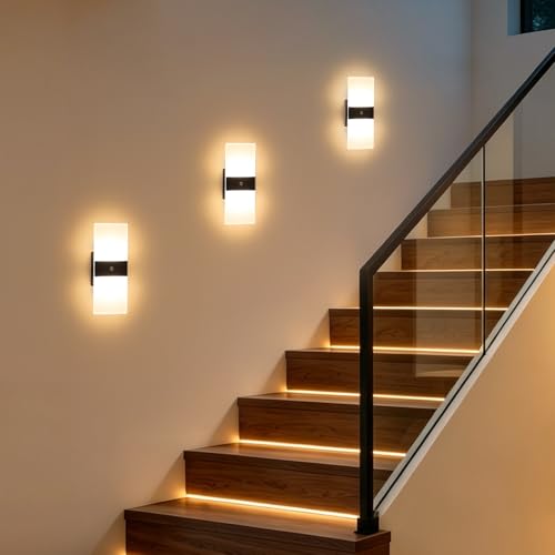 Hardwired Motion Sensor Wall Sconce 2