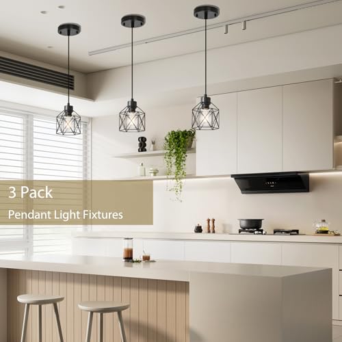 3 Pack Hanging Pendant Light
