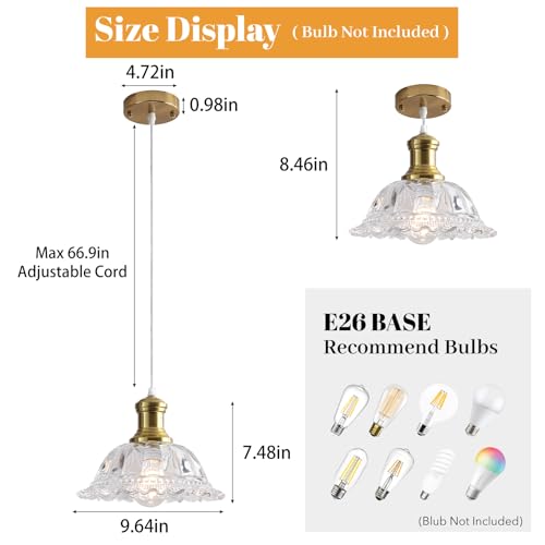 Gold Pendant Light