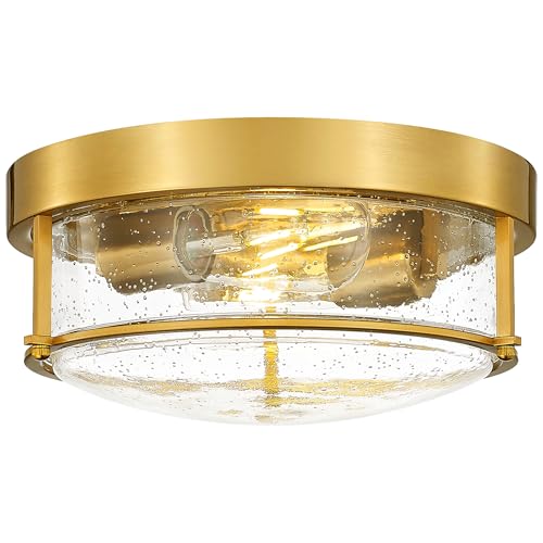 Brushed Gold Flush Mount Ceiling Light