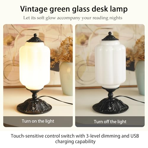 Vintage Touch Bedside Table Lamp