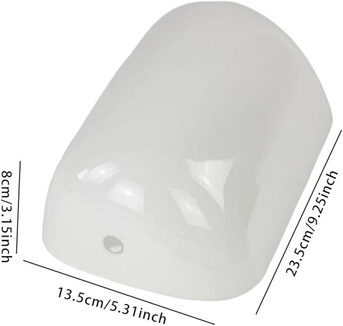 Bankers Lampshade Accessories Retro Style Replacement Tabletop Home Decor Antique Cover Lamp Shade for Bedroom Reading Window Centerpieces (White)