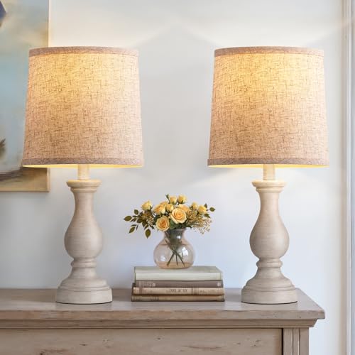 22" Farmhouse Table Lamps Set of 2 (2 Count)