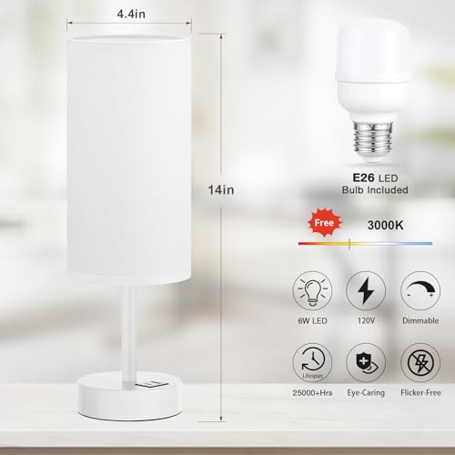 Bedside Table Lamp for Bedroom
